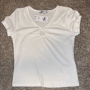 White Hollister Women's Top